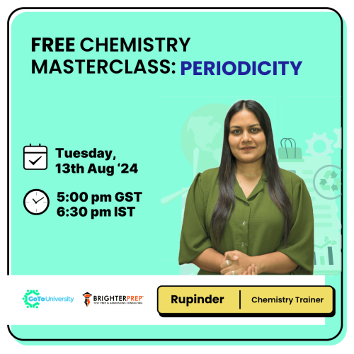Free Chemistry Masterclass