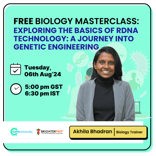 Free Biology Masterclass