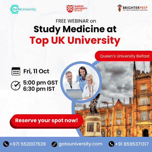 Study Medicine at QUB