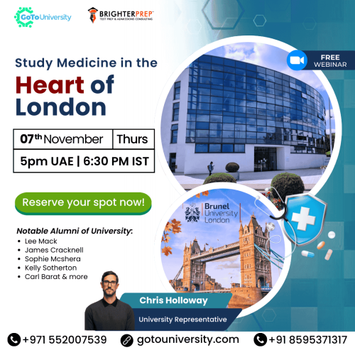 Study Medicine at Brunel University