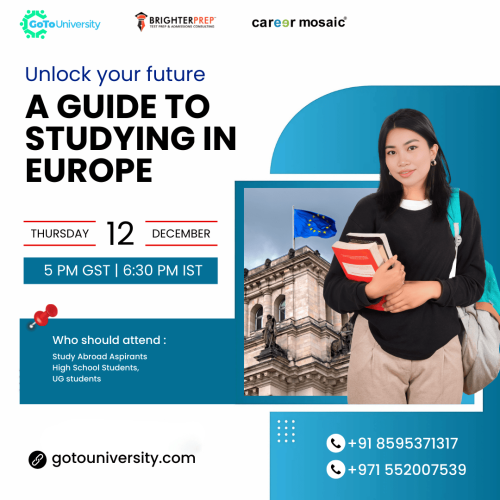 Unlock Your Future A Guide to Studying in Europe