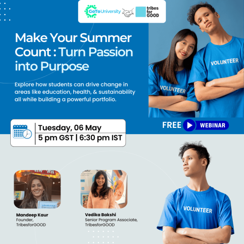 Make Your Summer Count Turn Passion into Purpose