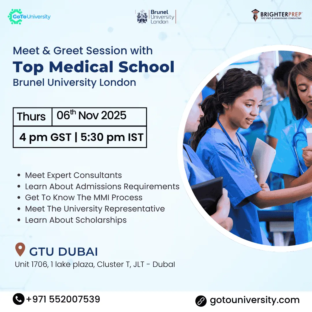 Meet and Greet Session with Medical Schools