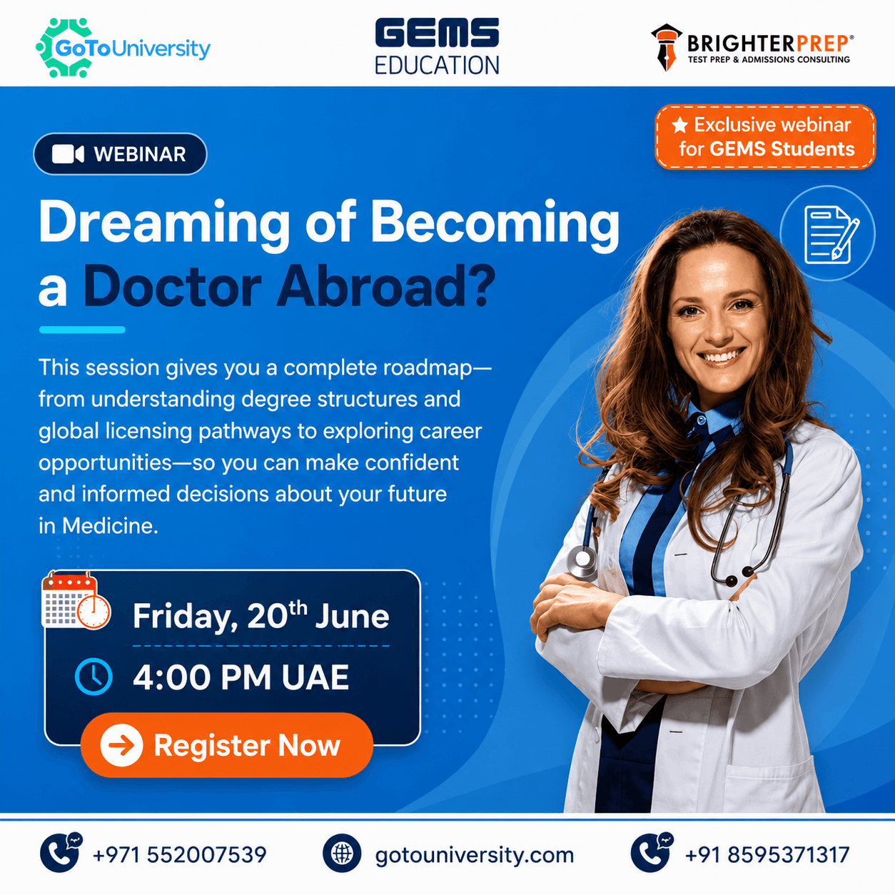 Dreaming of Becoming a Doctor Abroad? Start Here