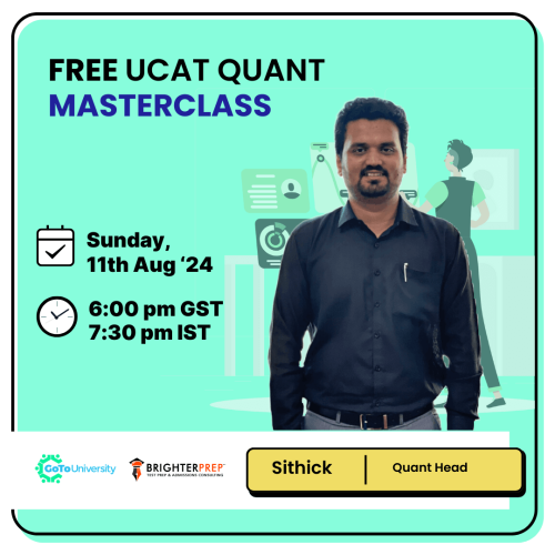 Free UCAT Quant Masterclass